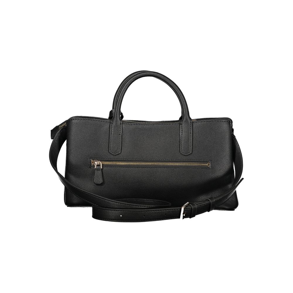 Guess Jeans Nero Poliuretano Women Women's Handbag