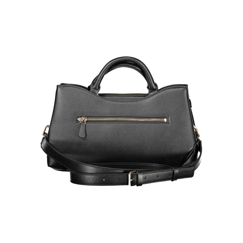Guess Jeans Black Polyurethane Women's Women's Handbag