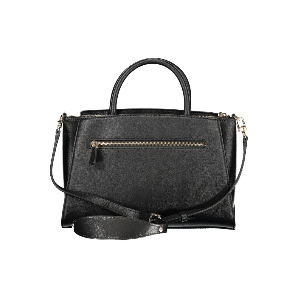 Guess Jeans Black Polyurethane Women Women's Handbag