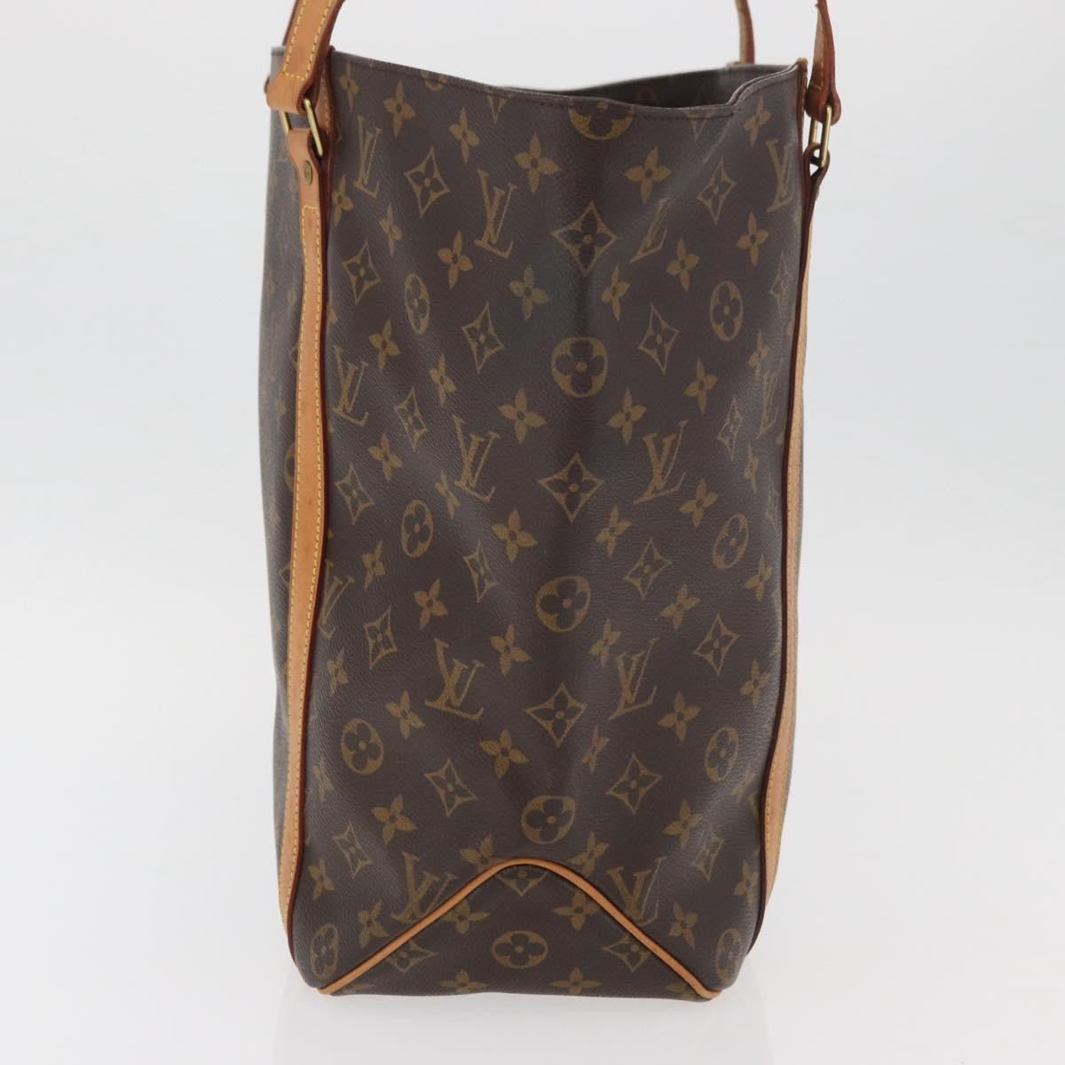 Louis Vuitton Shopping Sac Monogram Canvas Brown Canvas Handbag (Pre-Owned)
