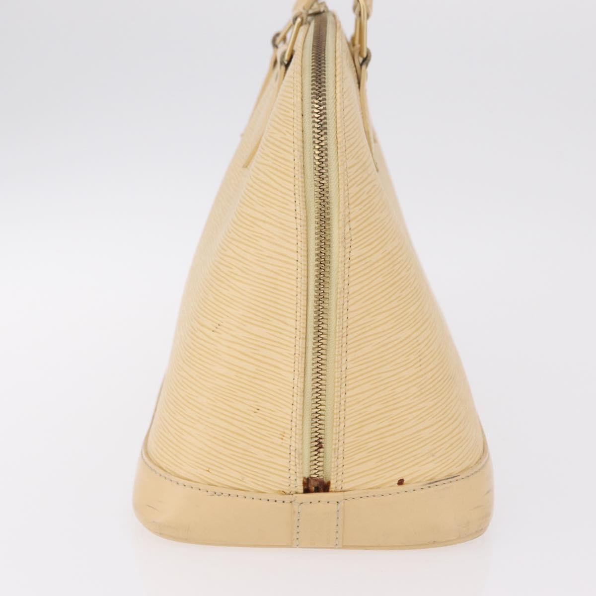 Louis Vuitton Alma Epi Leather Beige Leather Handbag (Pre-Owned)