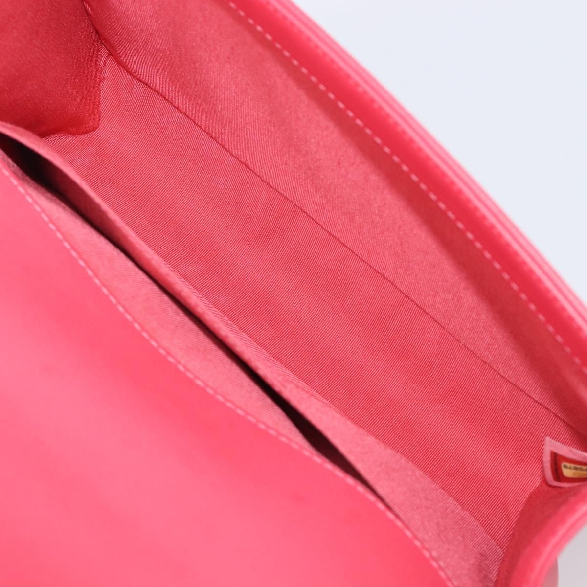 Chanel Boy Flap Quilted Lambskin Pink Leather Shoulder Bag Bag (Pre-Owned)