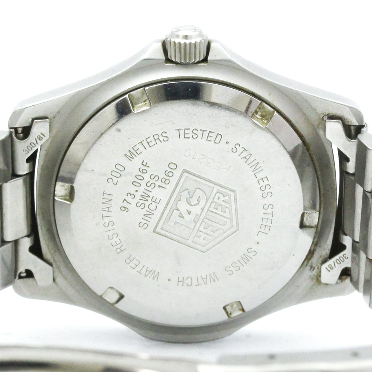 Tag Heuer Professional 200M Chronograph Quartz Stainless Steel Watch (Pre-Owned)