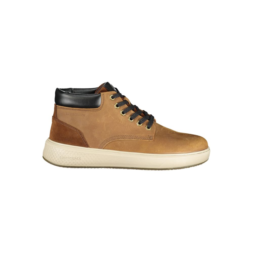 Lumberjack Marrone Leather Men Ankle Men's Boot