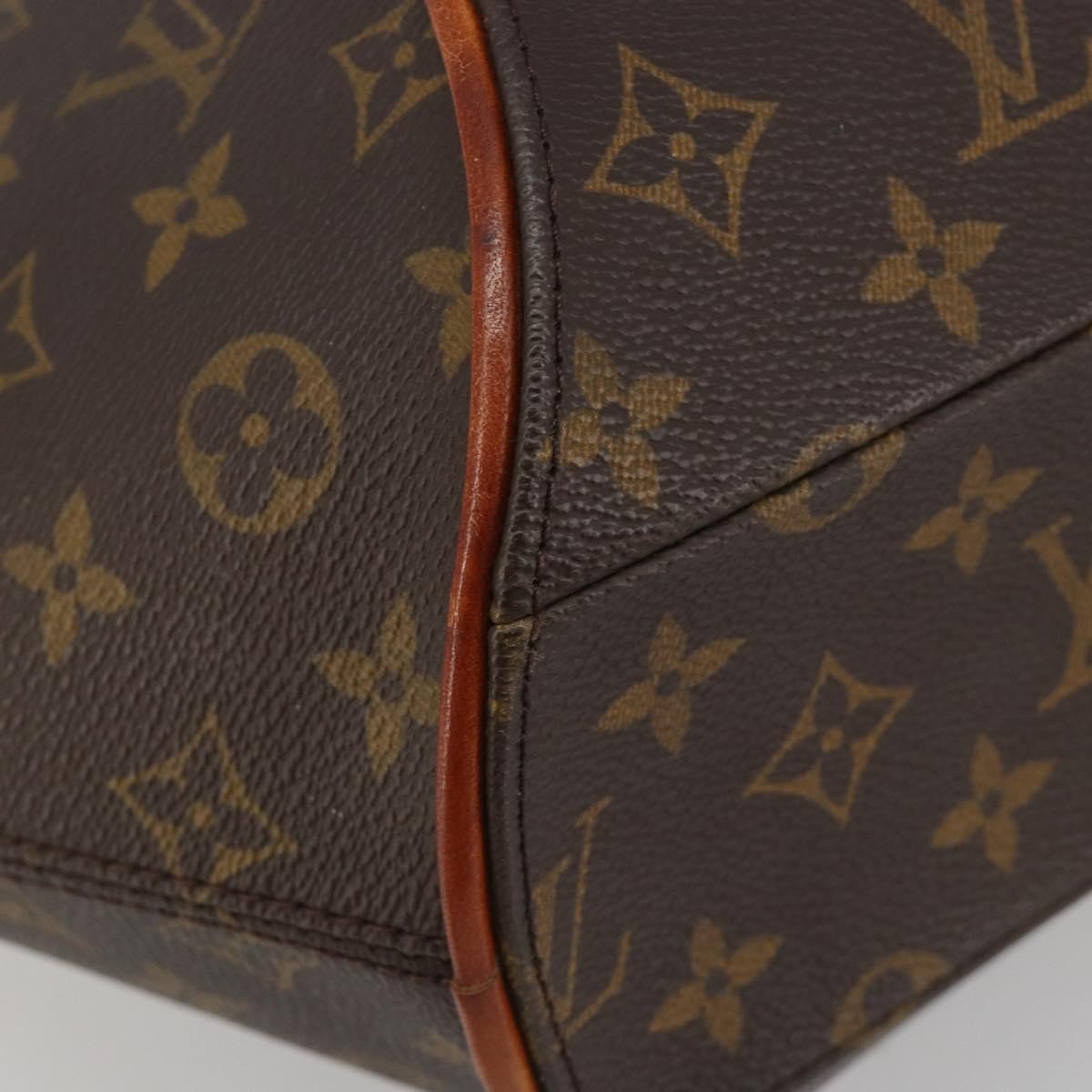 Louis Vuitton Ellipse Monogram Canvas Brown Canvas Handbag (Pre-Owned)