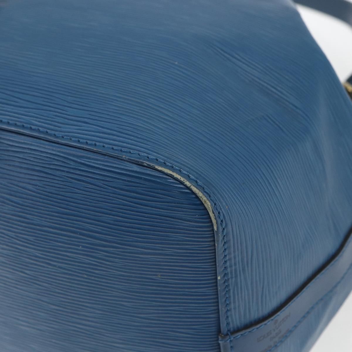 Louis Vuitton Petit Noe Epi Leather Blue Leather Shoulder Bag Bag (Pre-Owned)