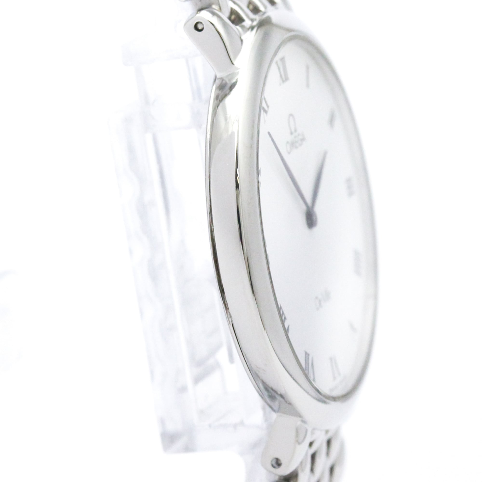 Omega De Ville Prestige Quartz Stainless Steel Watch (Pre-Owned)