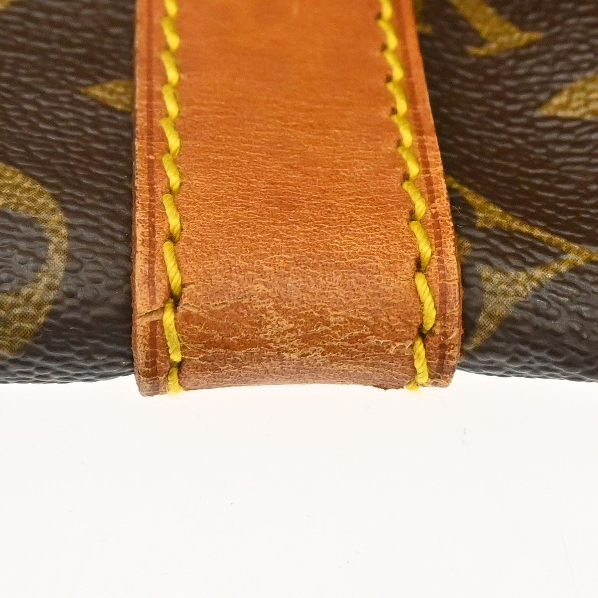 Louis Vuitton Keepall Monogram Brown Canvas Travel Bag Bag (Pre-Owned)