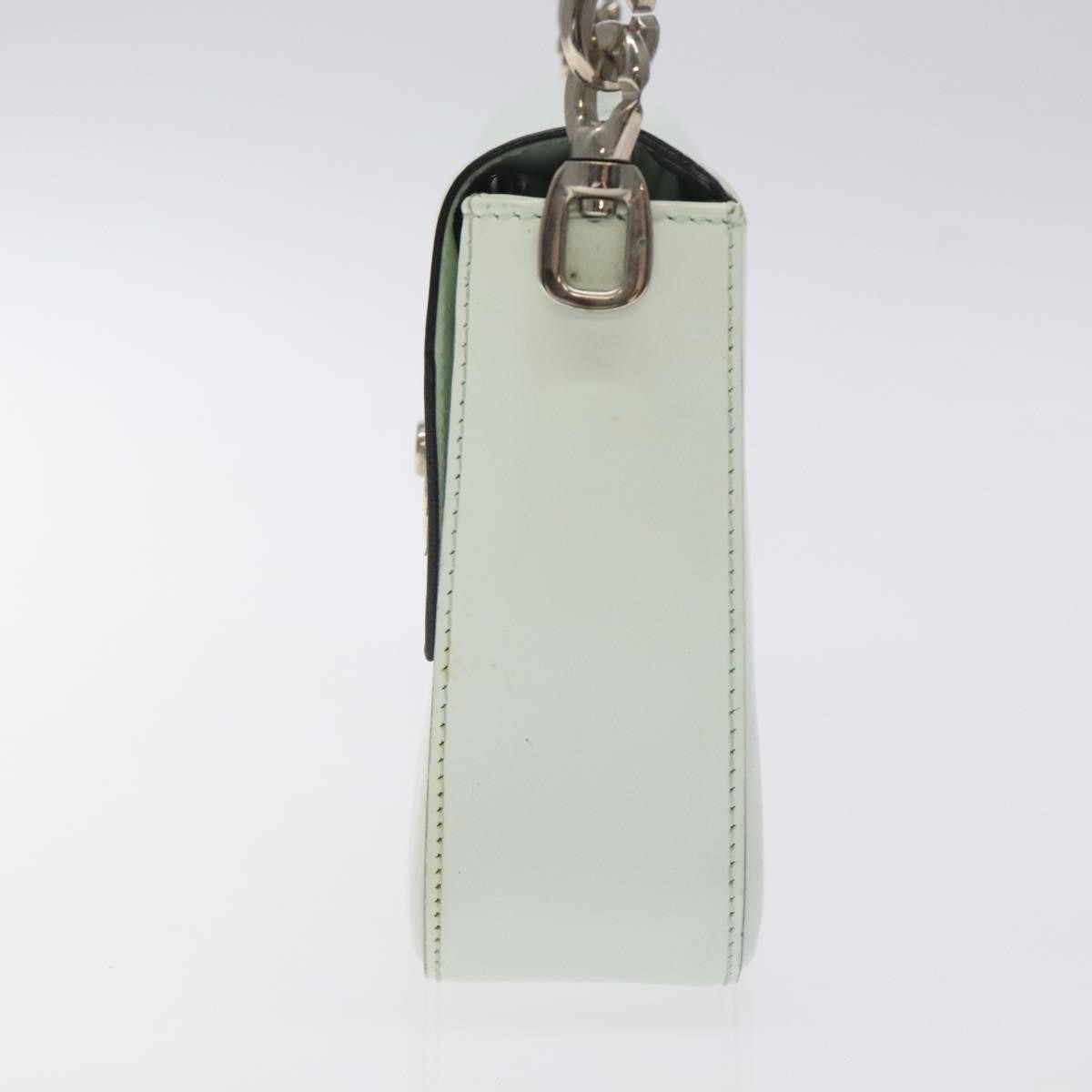 Celine Flap Shoulder Leather Silver Leather Shoulder Bag Bag (Pre-Owned)
