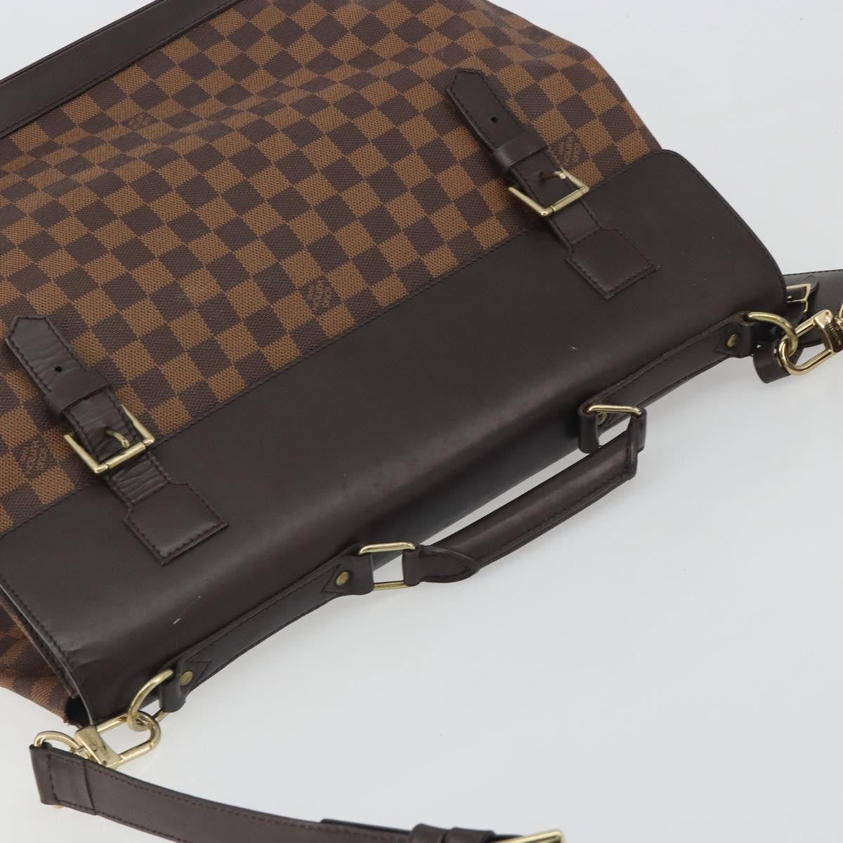 Louis Vuitton West End Centenaire Damier Brown Canvas Travel Bag Bag (Pre-Owned)