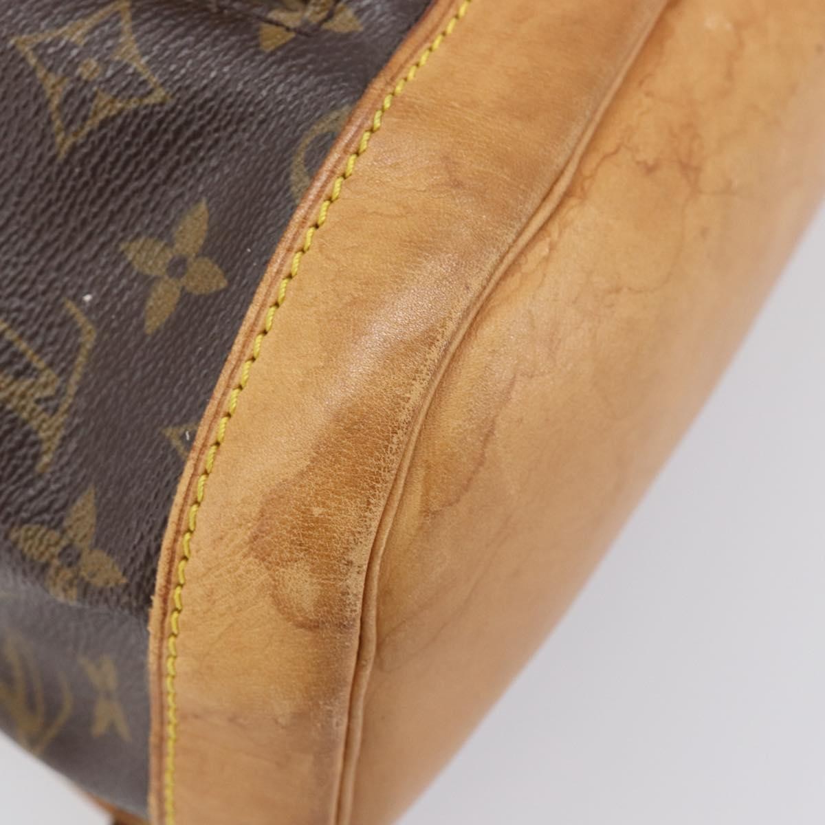 Louis Vuitton Vintage Montsouris Monogram Canvas Brown Canvas Backpack Bag (Pre-Owned)