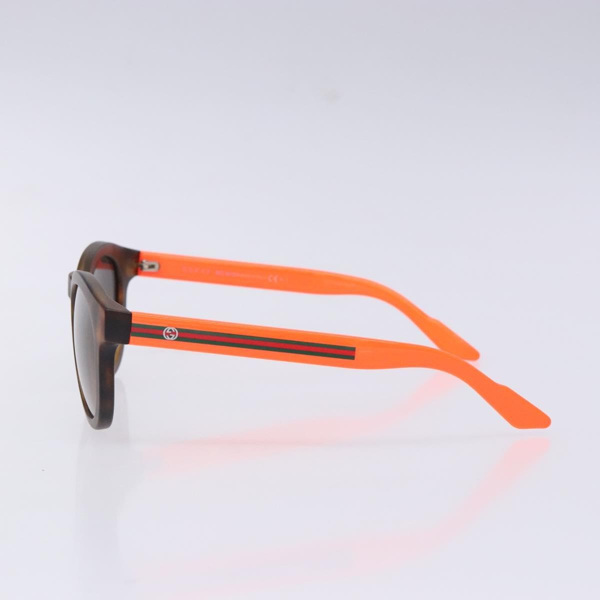 Gucci Eyewear Sunglasses Orange Plastic Sunglasse Accessory (Pre-Owned)
