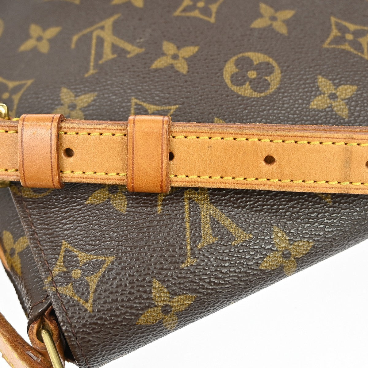 Louis Vuitton Musette Salsa Monogram Canvas Brown Canvas Shoulder Bag Bag (Pre-Owned)