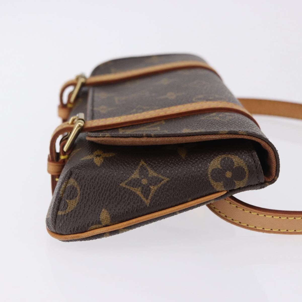 Louis Vuitton Marelle Waist Monogram Canvas Brown Canvas Handbag (Pre-Owned)