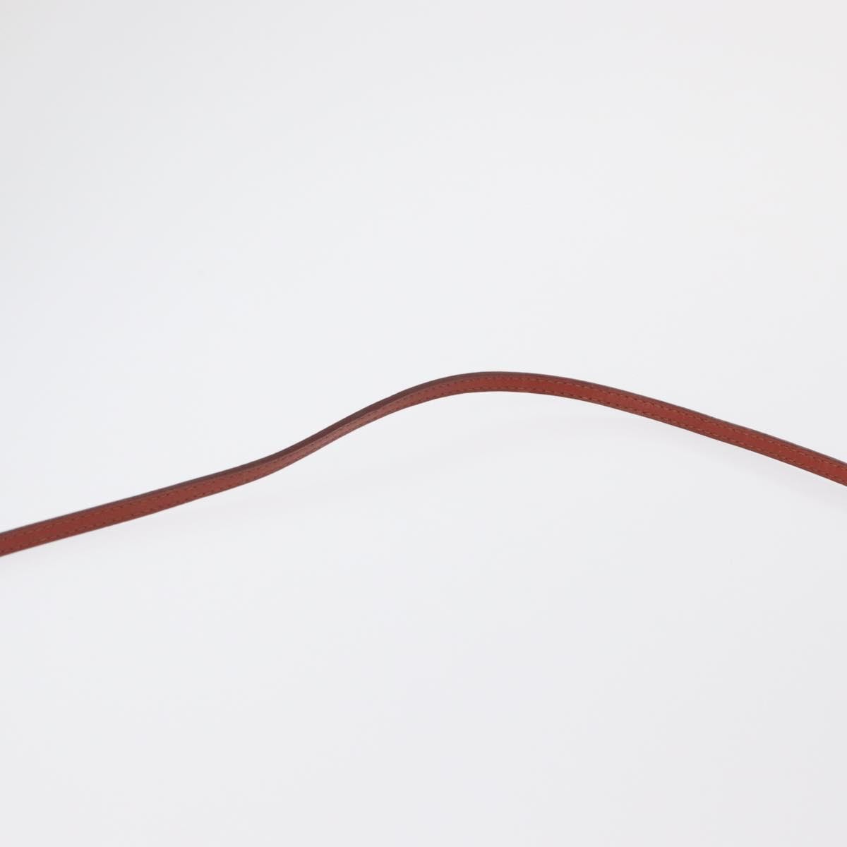 Hermes Onimaitou Leather Burgundy Leather Shoulder Bag Bag (Pre-Owned)