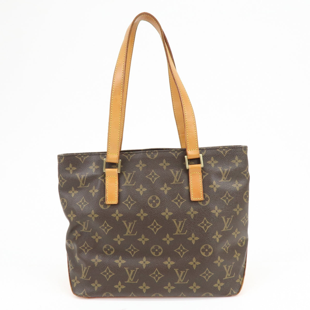 Louis Vuitton Cabas Piano Monogram Canvas Brown Canvas Tote Bag Bag (Pre-Owned)
