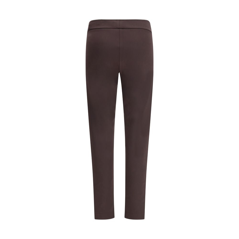 Avenue Montaigne Brown Polyamide Casual Women's Pants