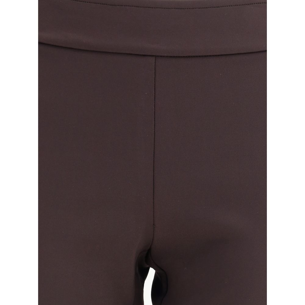 Avenue Montaigne Brown Polyamide Casual Women's Pants