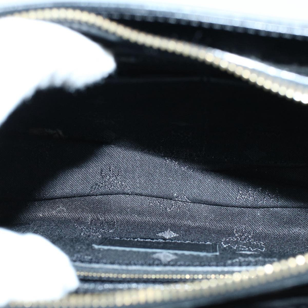 MCM Vintage Vicetos Leather Black Leather Shoulder Bag Bag (Pre-Owned)