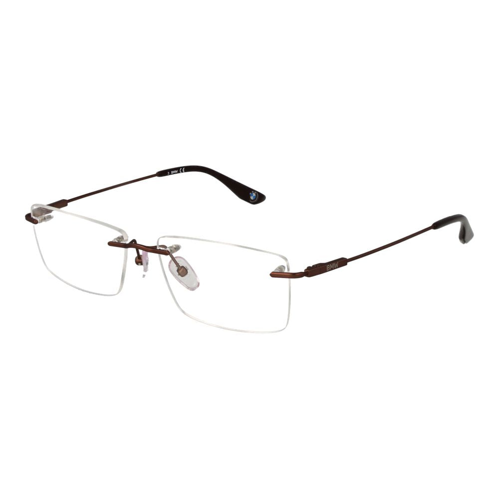 BMW Brown Titanium Glasses Men's (Frames)