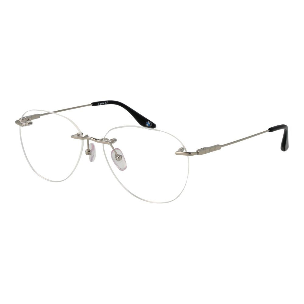 BMW Silver Titanium Glasses Men's (Frames)