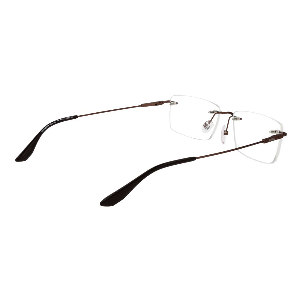 BMW Brown Titanium Glasses Men's (Frames)