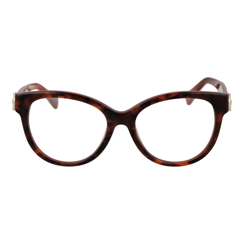 Longchamp Brown Acetate Glasses Women's (Frames)