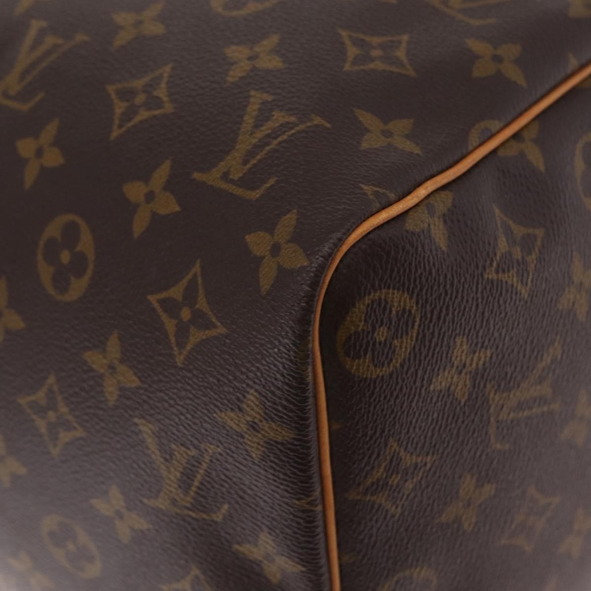 Louis Vuitton Keepall Monogram Canvas Brown Canvas Travel Bag Bag (Pre-Owned)