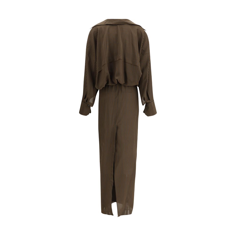 Petar Petrov Multicolor Silk Casual Women's Dress