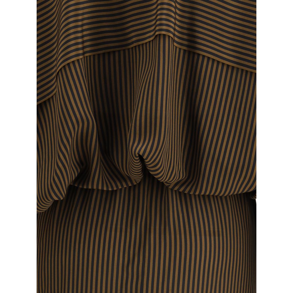 Petar Petrov Multicolor Silk Casual Women's Dress