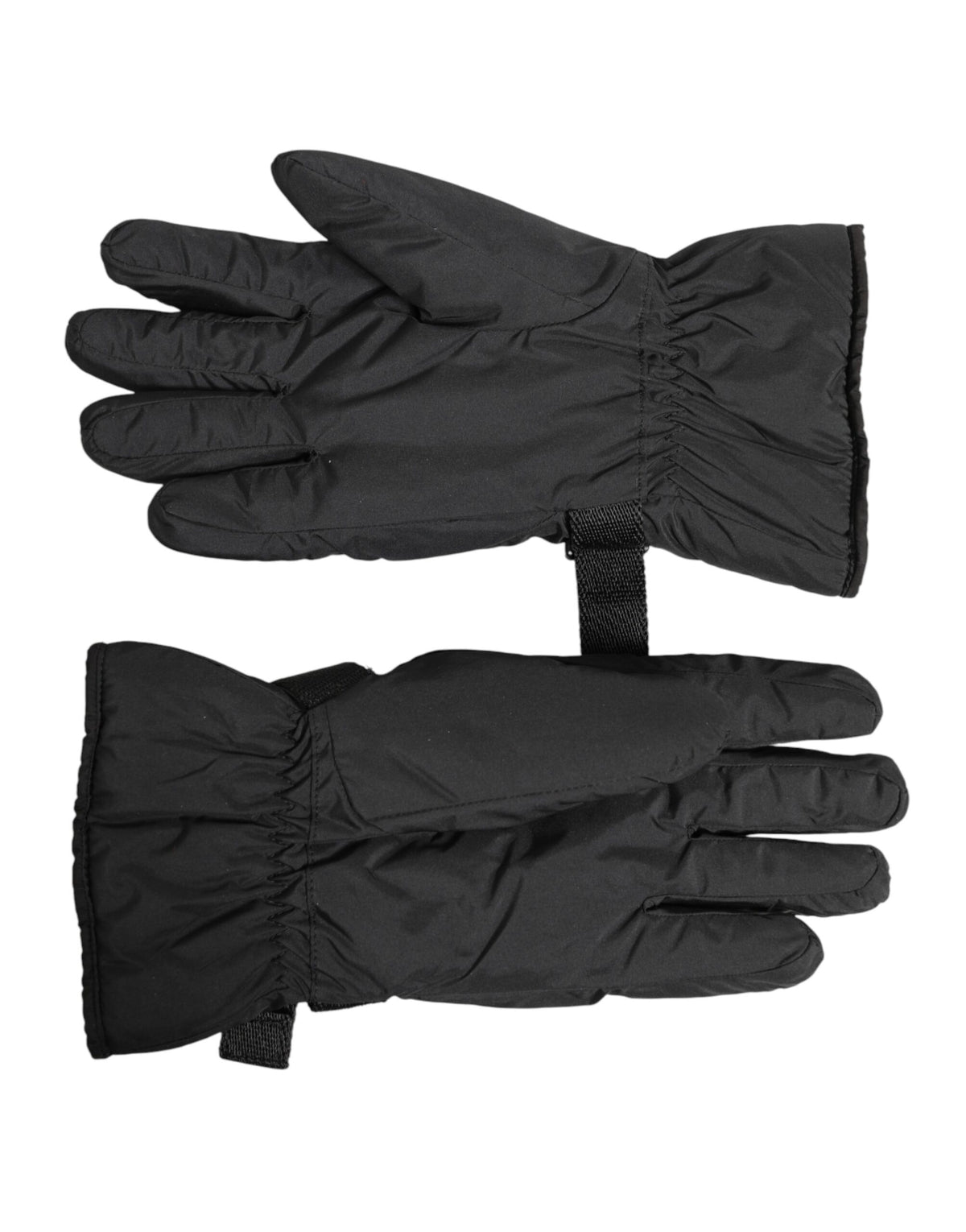 Dolce & Gabbana Black Windproof Ski Winter Warm Non Slip Men's Gloves