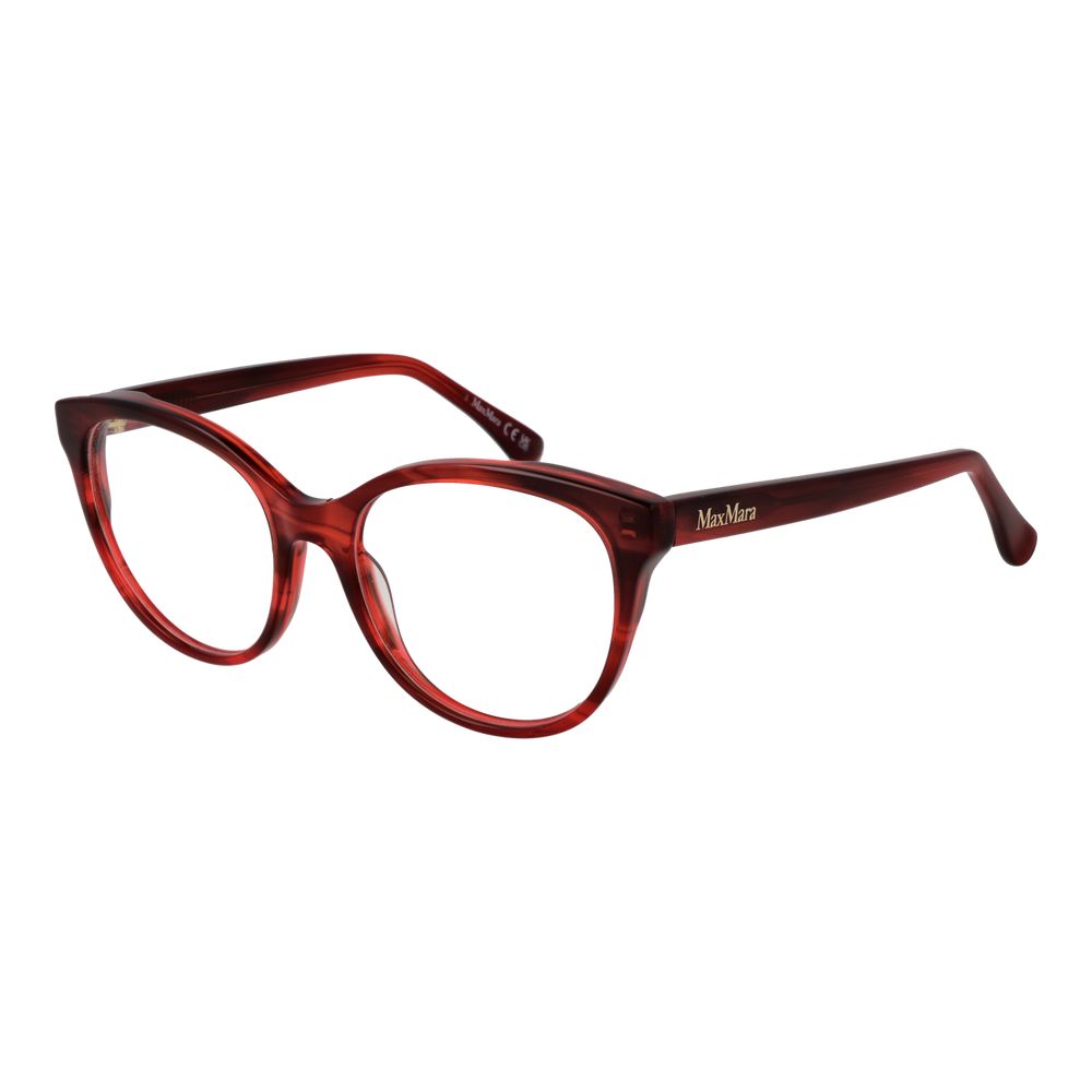 Max Mara Red Acetate Glasses Women's (Frames)