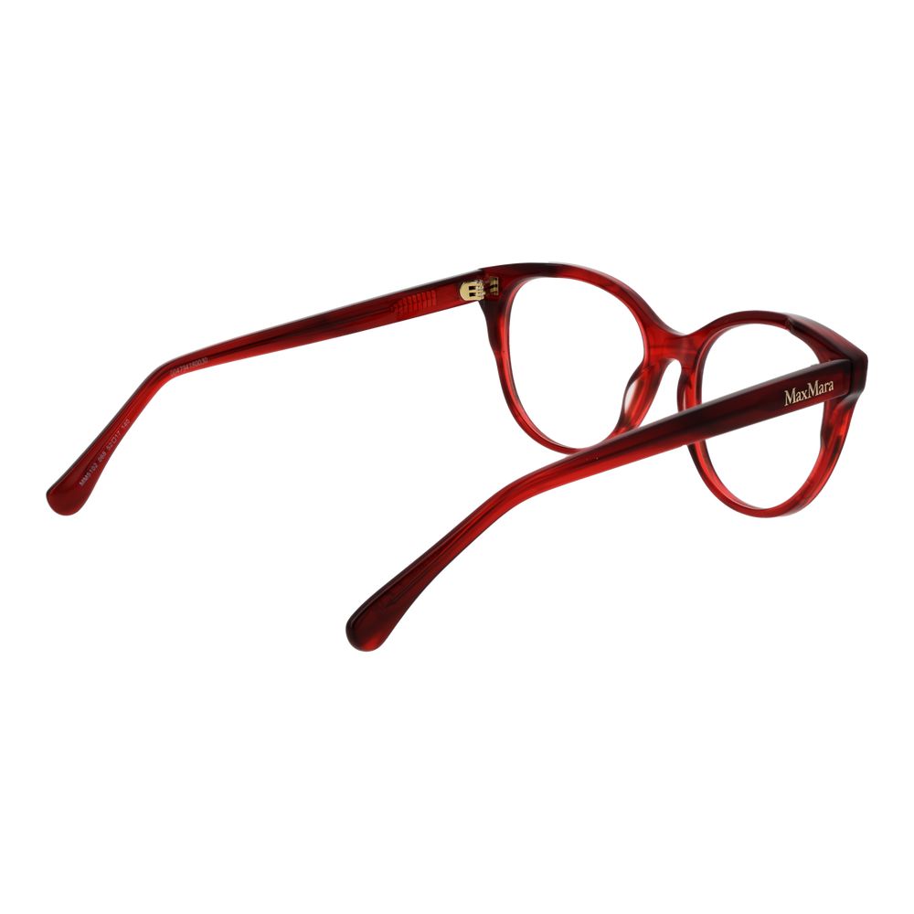 Max Mara Red Acetate Glasses Women's (Frames)
