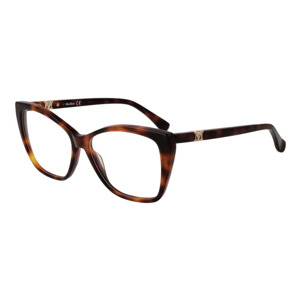 Max Mara Brown Acetate Glasses Women's (Frames)
