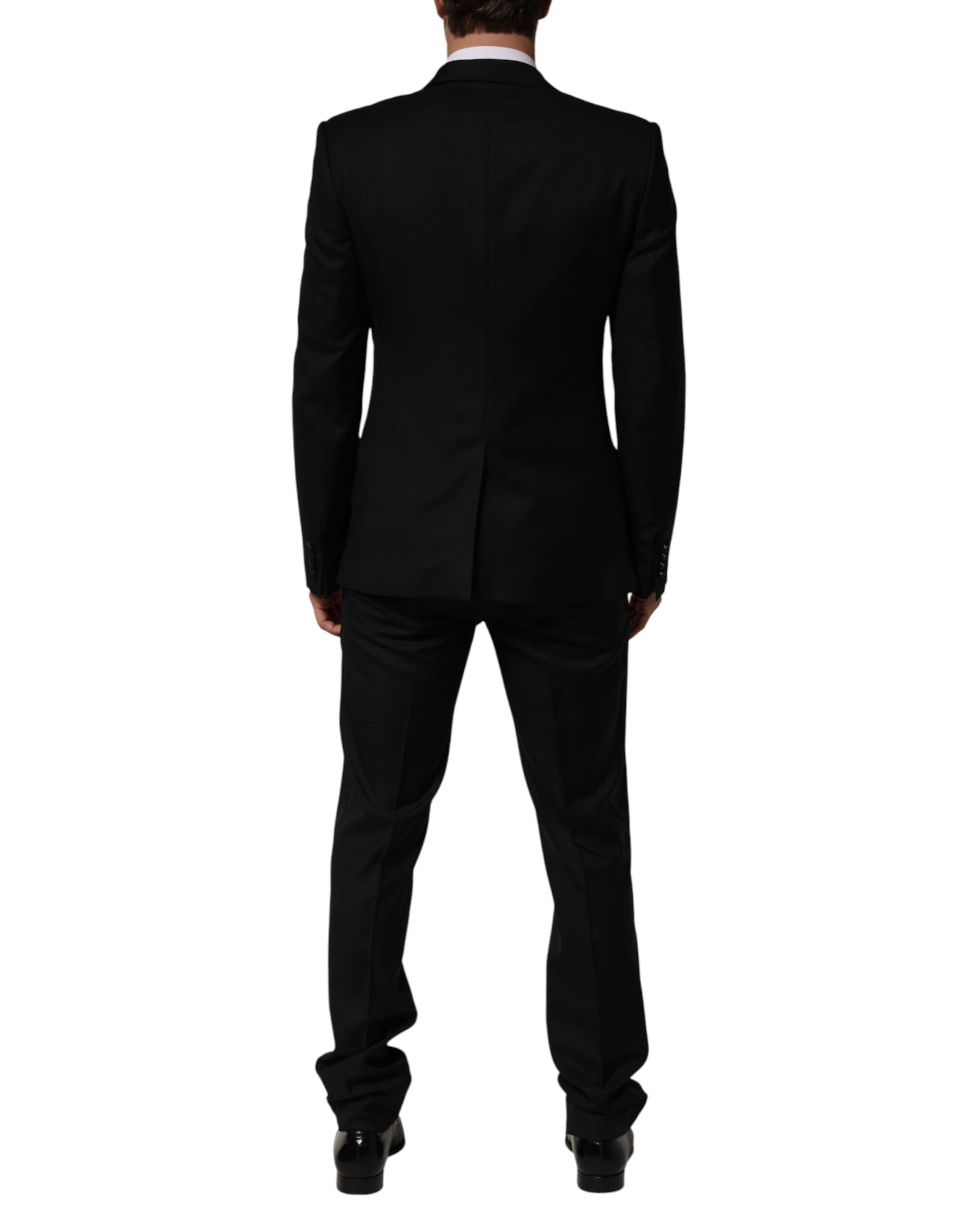 Dolce & Gabbana Black 2 Buttons Jacket Formal 2 Piece Men's Suit