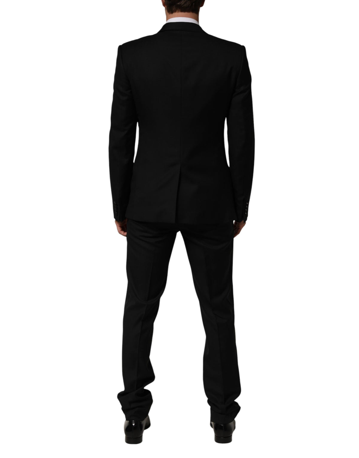 Dolce & Gabbana Black 2 Buttons Jacket Formal 2 Piece Men's Suit