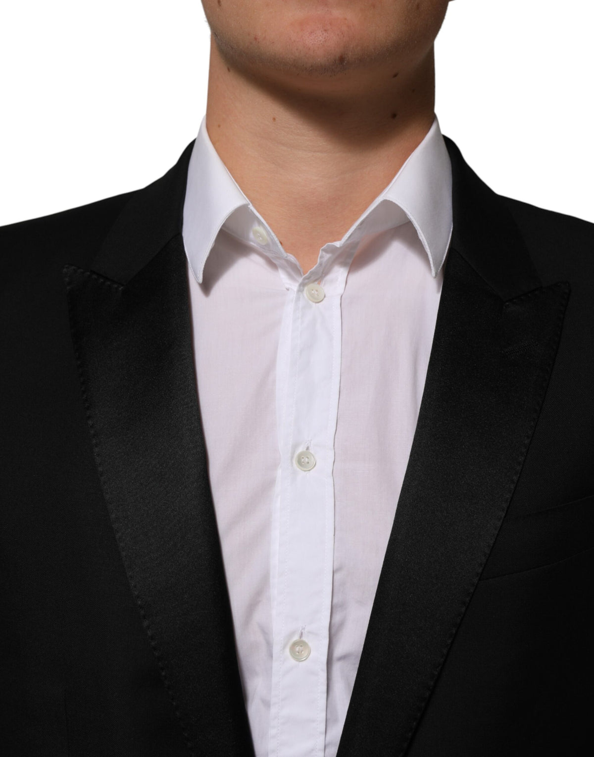 Dolce & Gabbana Black 2 Buttons Jacket Formal 2 Piece Men's Suit