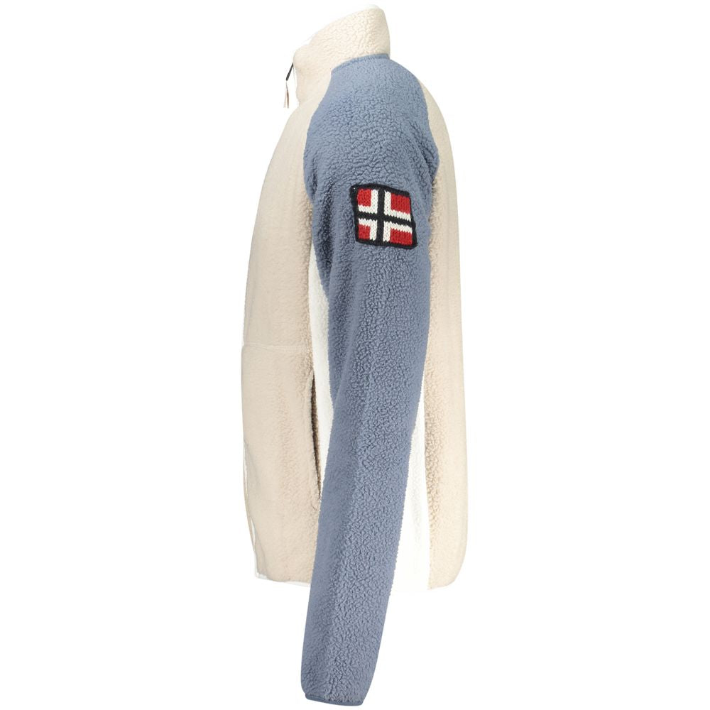 Norway 1963 Beige Polyester Men Men's Sweatshirt