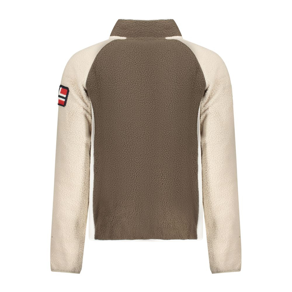 Norway 1963 Marrone Polyester Men Men's Sweatshirt