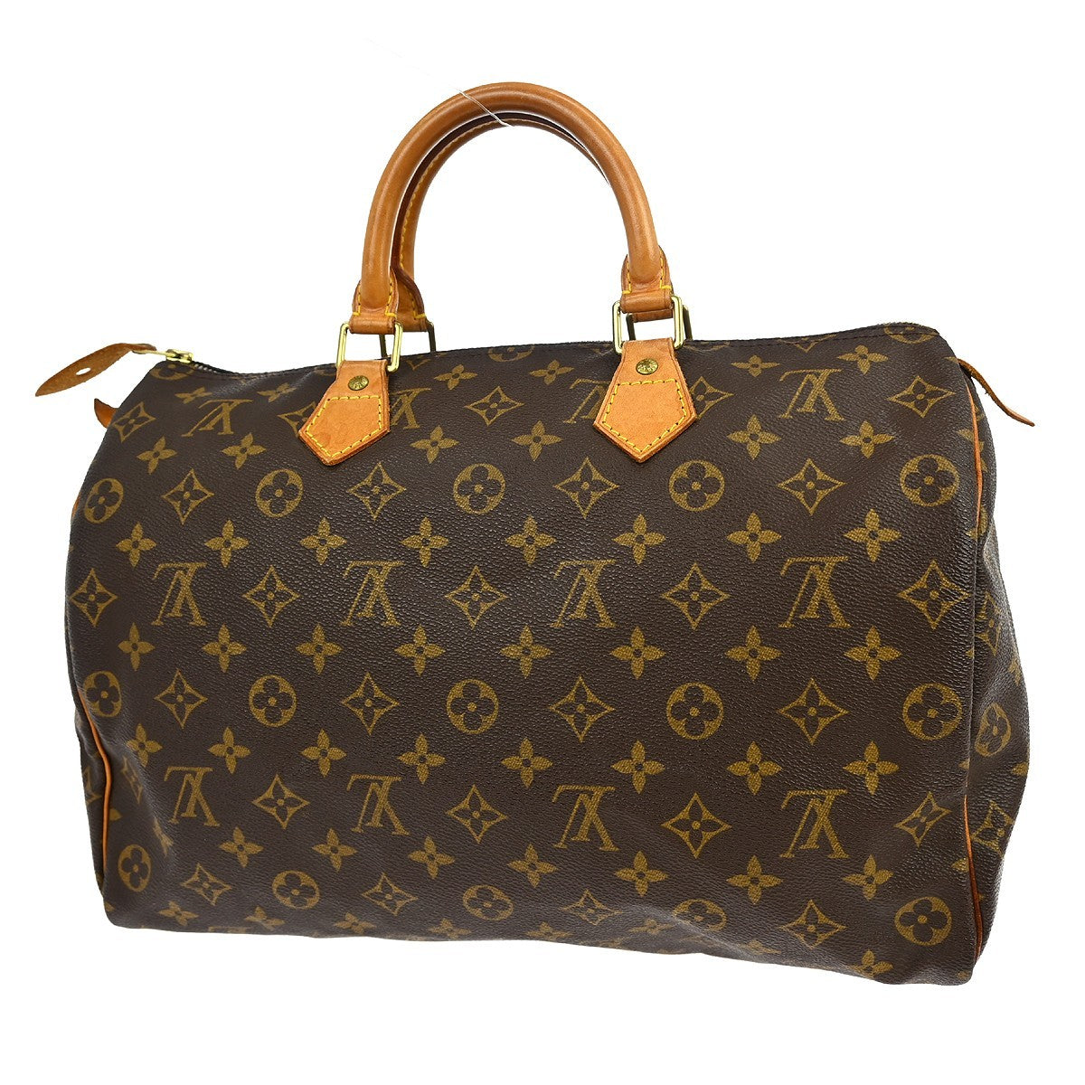 Louis Vuitton Speedy Monogram Canvas Brown Canvas Handbag (Pre-Owned)