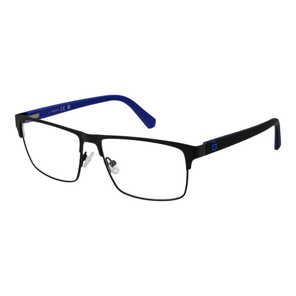 Guess Black Metal Glasses Men's (Frames)