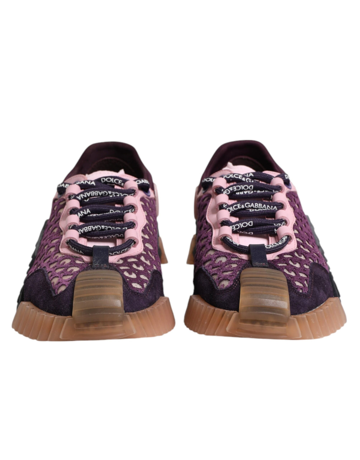 Dolce & Gabbana Multicolor Logo Low Top NS1 Sneakers Women's Shoes