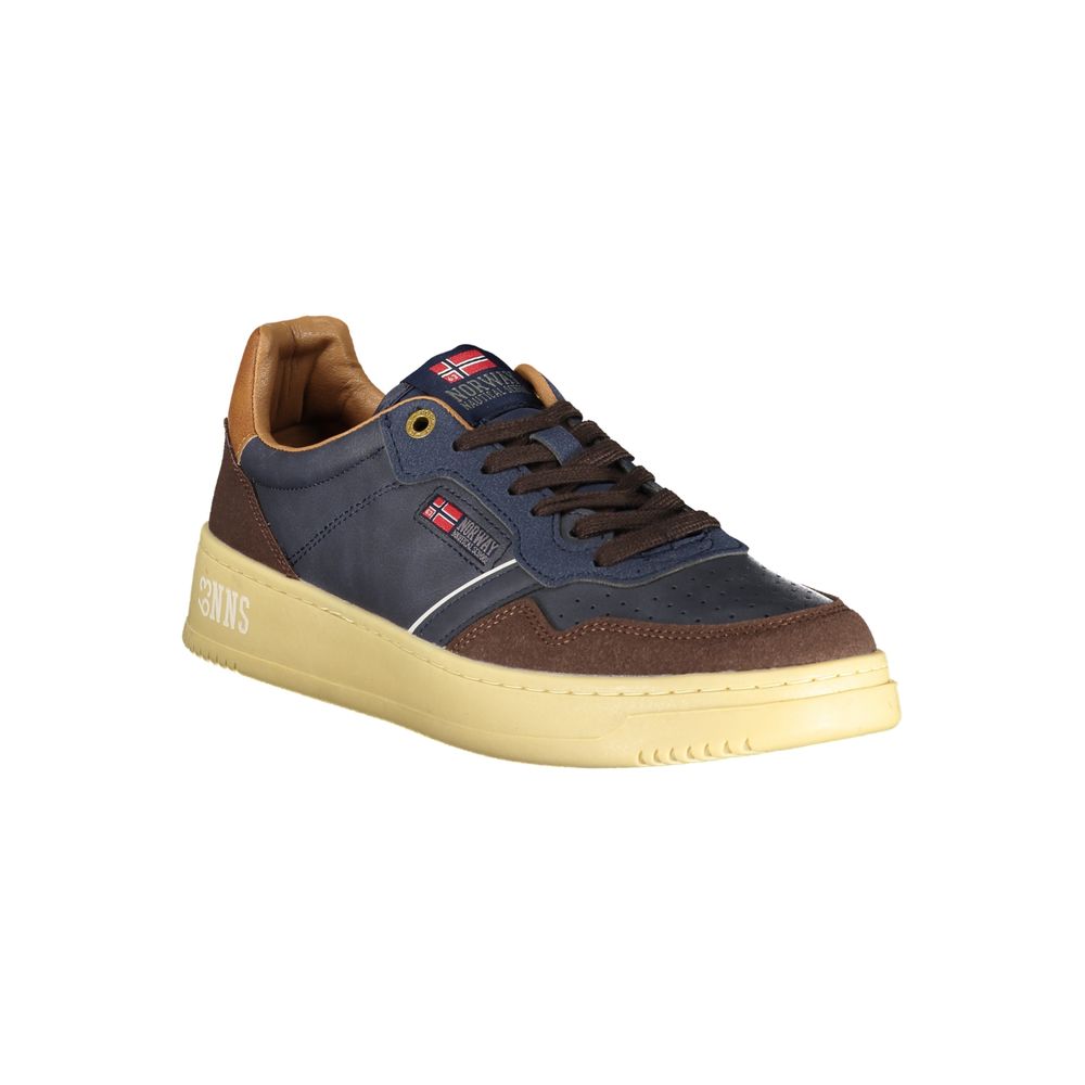 Norway 1963 Blue Polyurethane Men Men's Sneaker