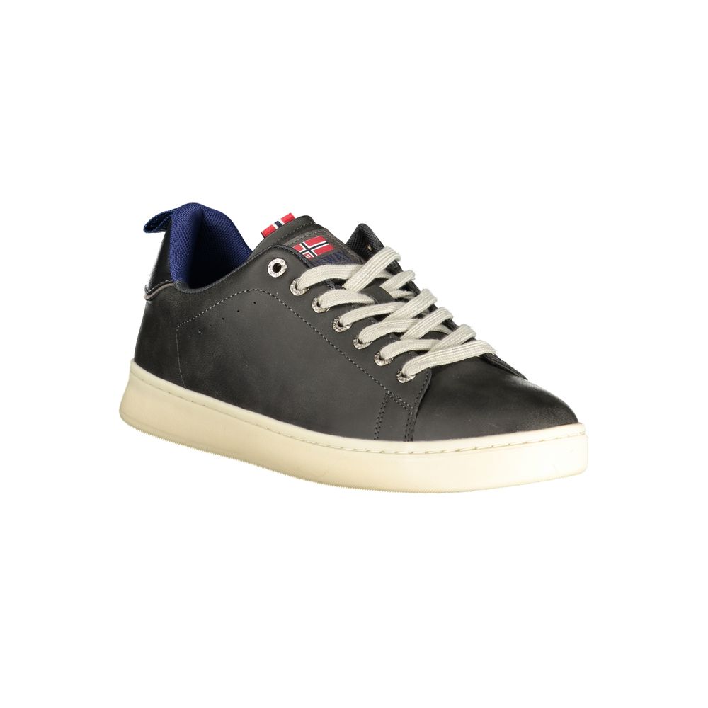 Norway 1963 Black Polyurethane Men Men's Sneaker