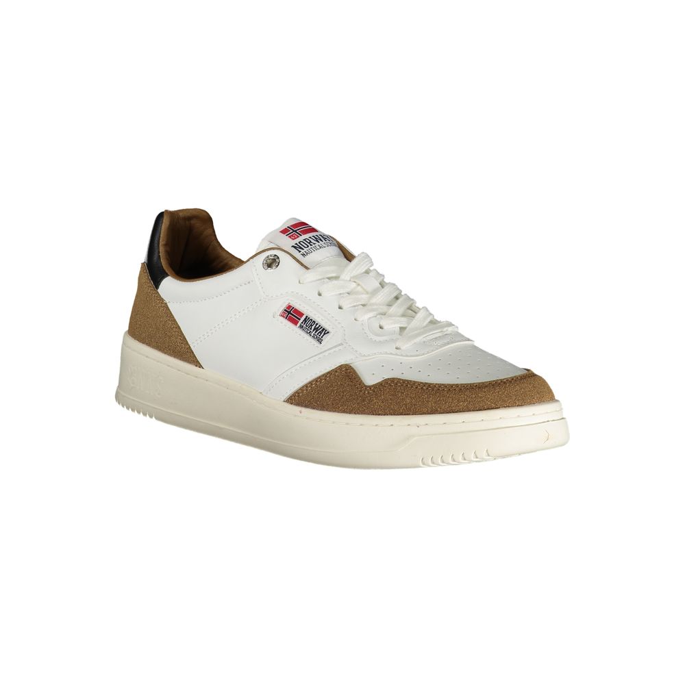 Norway 1963 Bianco Polyurethane Men Men's Sneaker