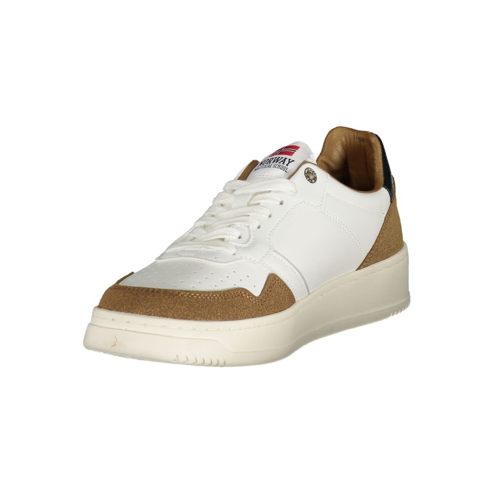 Norway 1963 Bianco Polyurethane Men Men's Sneaker