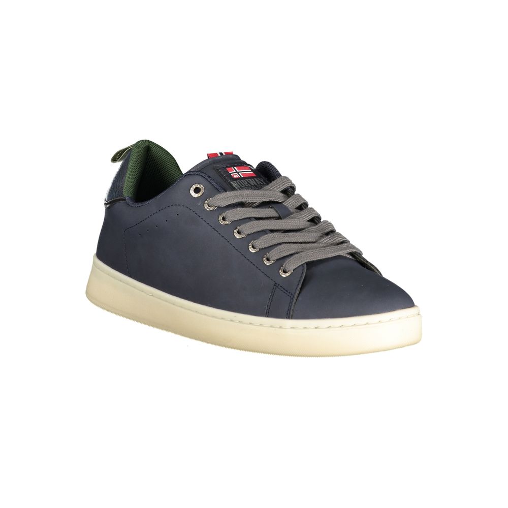 Norway 1963 Blue Polyurethane Men Men's Sneaker