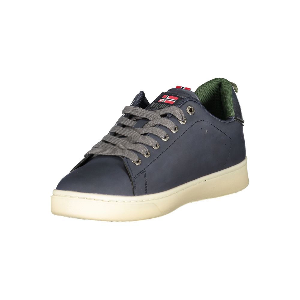 Norway 1963 Blue Polyurethane Men Men's Sneaker