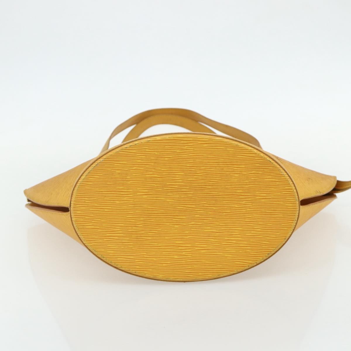 Louis Vuitton Saint Jacques Epi Leather Yellow Leather Shoulder Bag Bag (Pre-Owned)