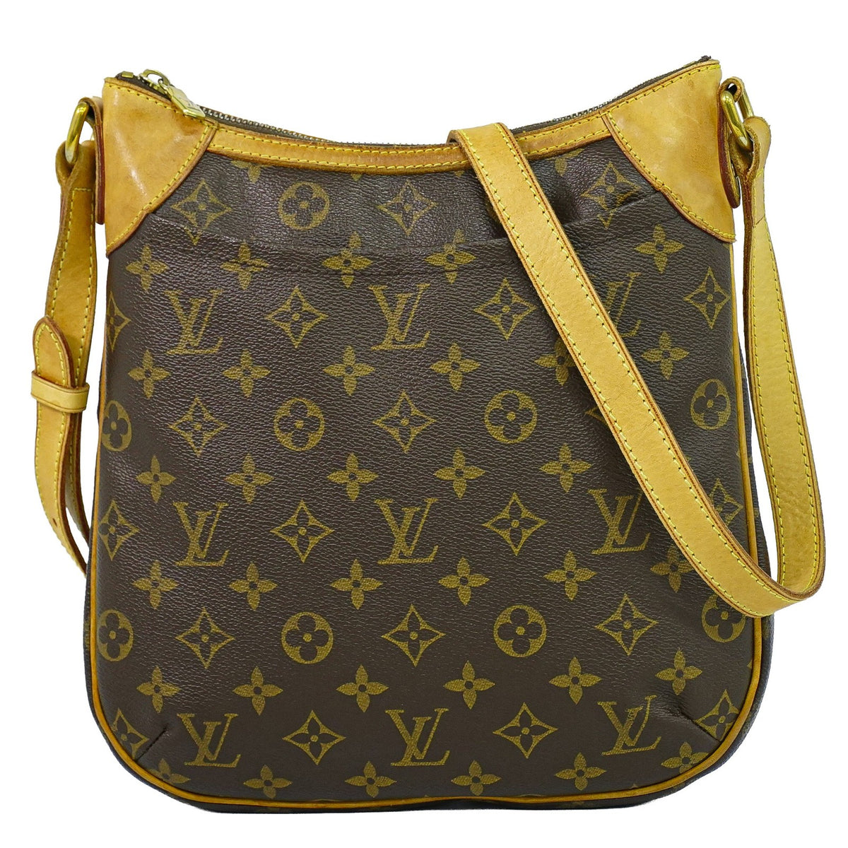 Louis Vuitton Odeon Monogram Canvas Brown Canvas Shoulder Bag Bag (Pre-Owned)